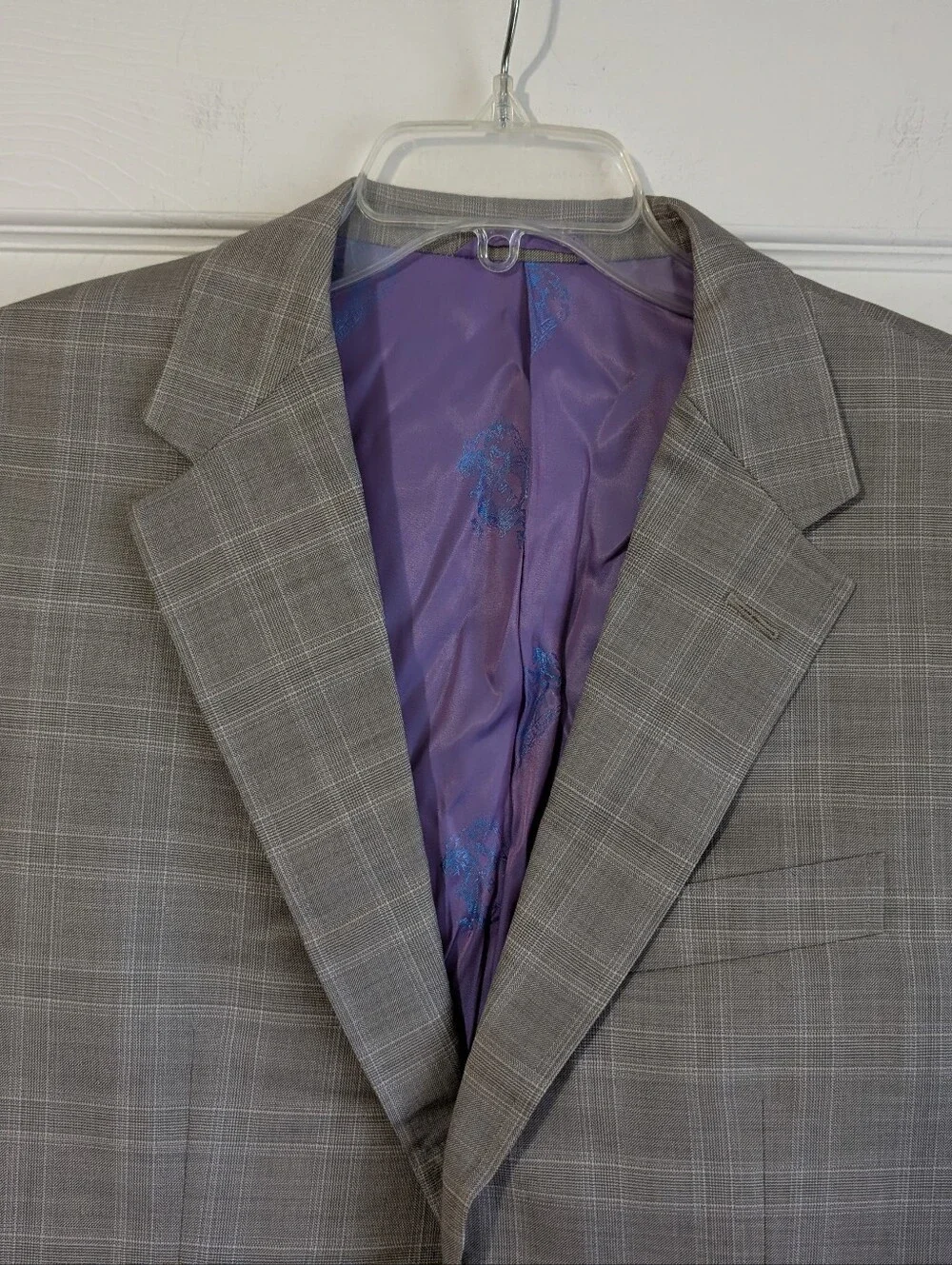 Astor & Black For Johnny Giavotella Grey Suit Jacket With Vest Size 36